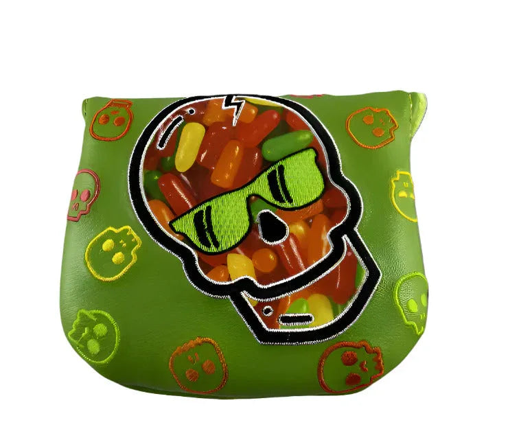 Swag Golf - Candy (Mike And Ike’s) Fruity Green 2021 Halloween Mallet Putter Headcover - GOLF LEAGUE