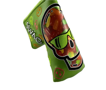 Swag Golf - Candy (Mike And Ike’s) Fruity Green 2021 Halloween Blade Putter Headcover - GOLF LEAGUE