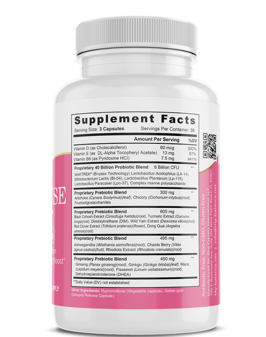 Menopause Support - A Thoughtful Blend of Ingredients