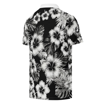 Midnight: Hawaiian Hibiscus | Polo Shirt (slim fit)