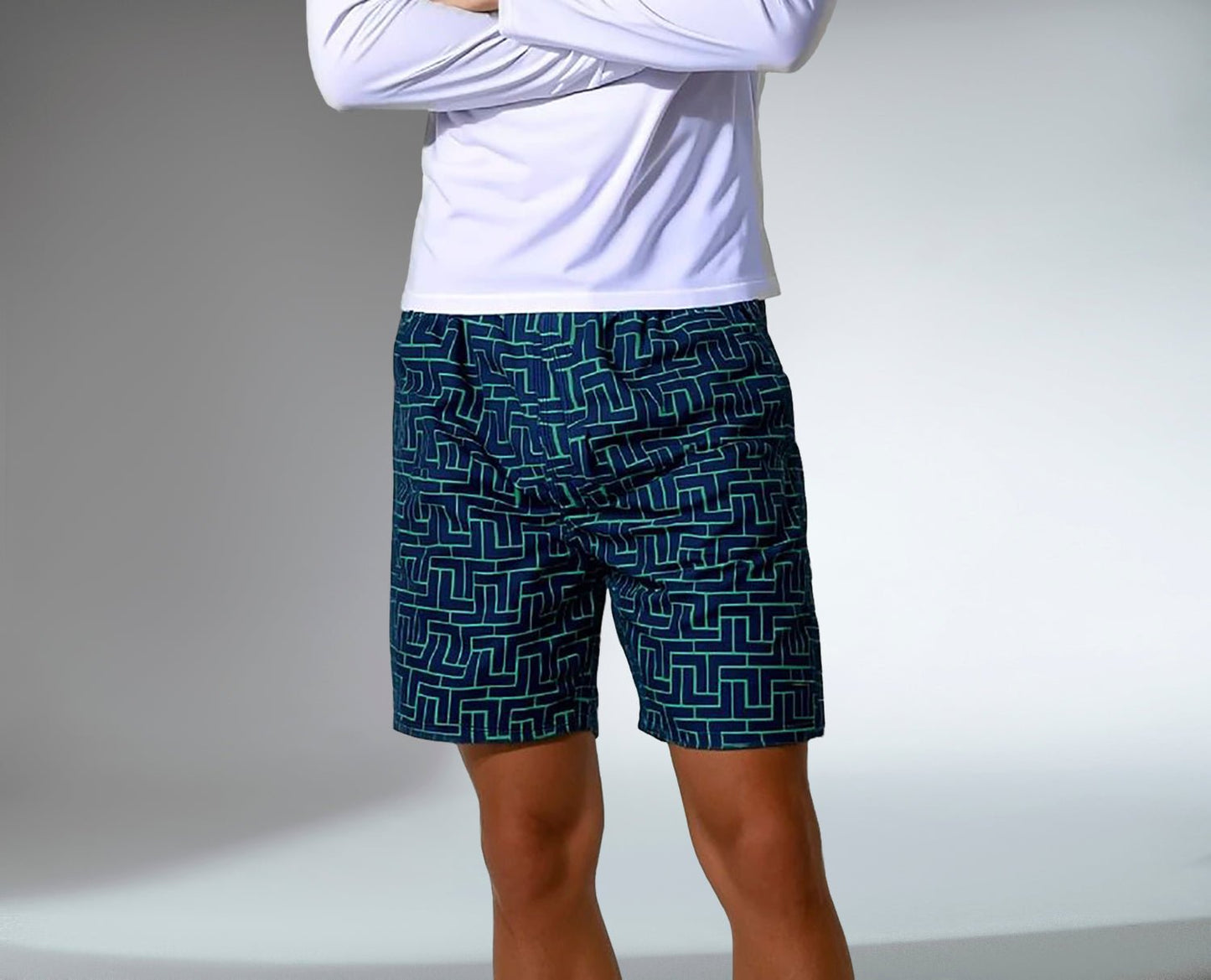 Men's Tennis Shorts - Spin Shorts with Pockets & UV Protection - Tessel