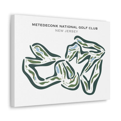 Metedeconk National Golf Club, New Jersey - Printed Golf Courses