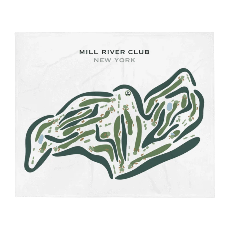 Mill River Club, New York - Printed Golf Courses