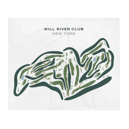 Mill River Club, New York - Printed Golf Courses