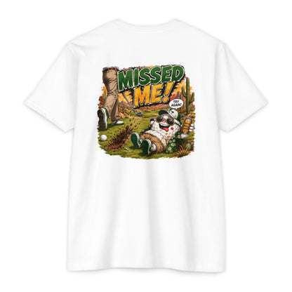 Missed Me! 19th Hole Lager Funny Golf Graphic T-Shirt