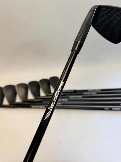 Miura MB-101 Black 4-PW Iron Set Fujikura Axiom 75R Regular Graphite Used