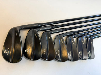 Miura MB-101 Black 4-PW Iron Set Fujikura Axiom 75R Regular Graphite Used
