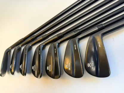 Miura MB-101 Black 4-PW Iron Set Fujikura Axiom 75R Regular Graphite Used