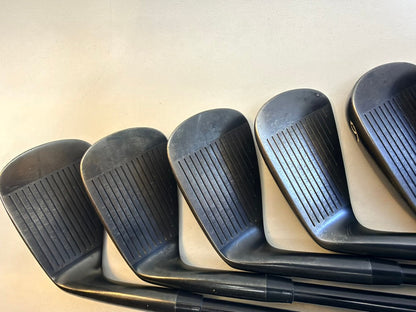 Miura MB-101 Black 4-PW Iron Set Fujikura Axiom 75R Regular Graphite Used