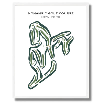 Mohansic Golf Course, New York - Printed Golf Courses