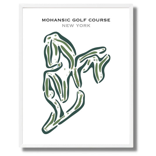 Mohansic Golf Course, New York - Printed Golf Courses