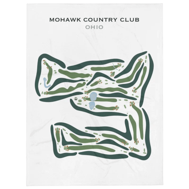 Mohawk Golf Country Club, Ohio - Printed Golf Courses