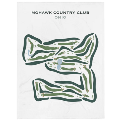 Mohawk Golf Country Club, Ohio - Printed Golf Courses