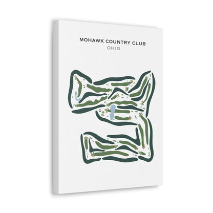 Mohawk Golf Country Club, Ohio - Printed Golf Courses