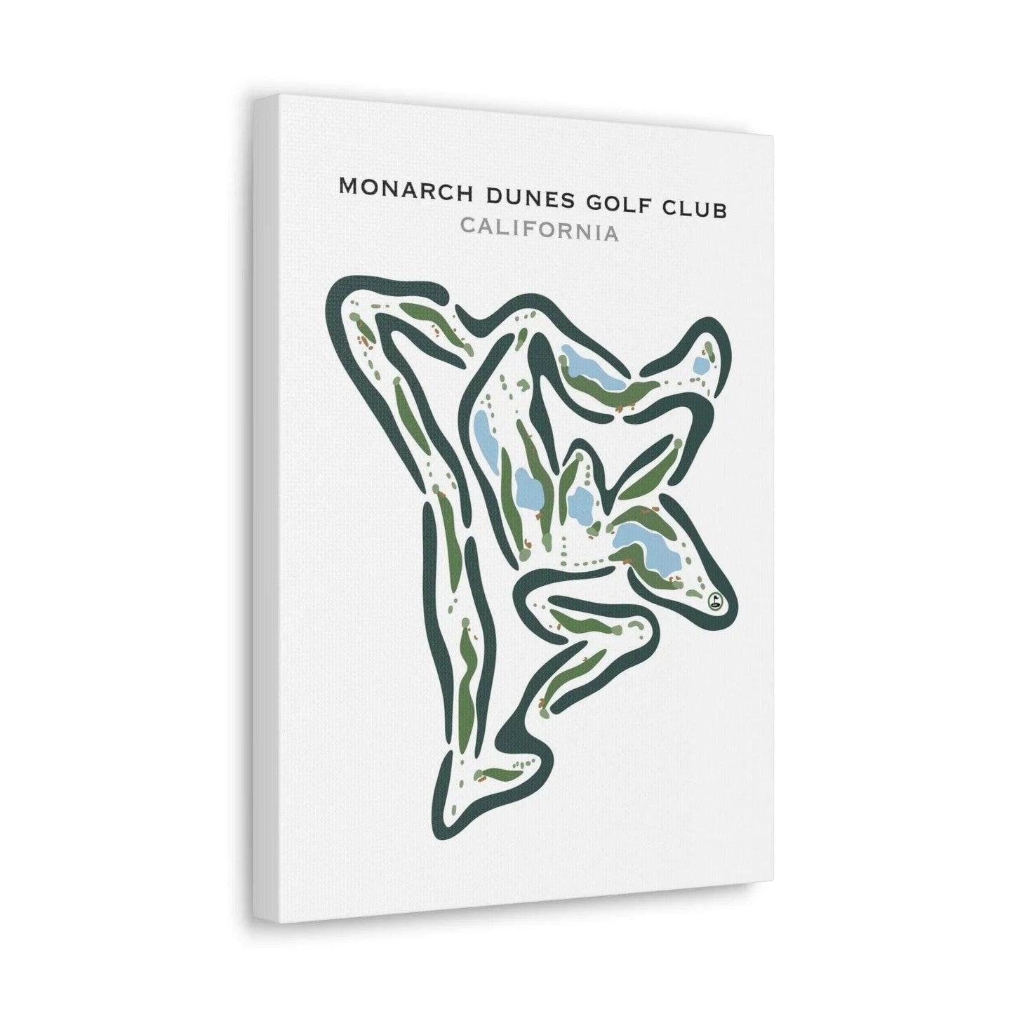Monarch Dunes Golf Club, California - Printed Golf Courses
