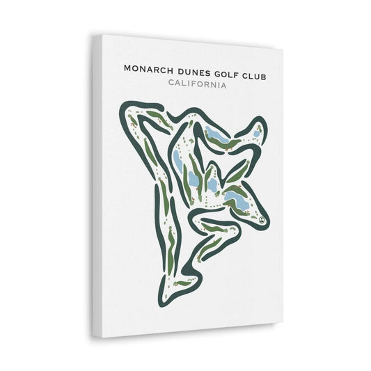 Monarch Dunes Golf Club, California - Printed Golf Courses