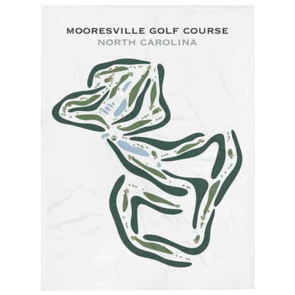 Mooresville Golf Course, North Carolina - Printed Golf Courses