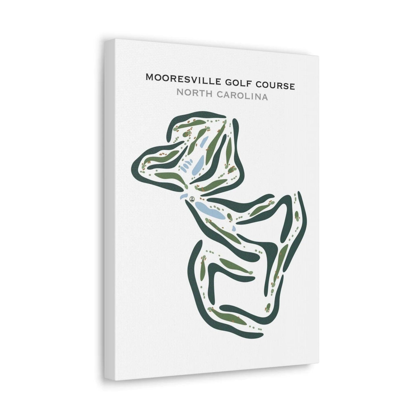 Mooresville Golf Course, North Carolina - Printed Golf Courses