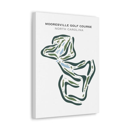 Mooresville Golf Course, North Carolina - Printed Golf Courses