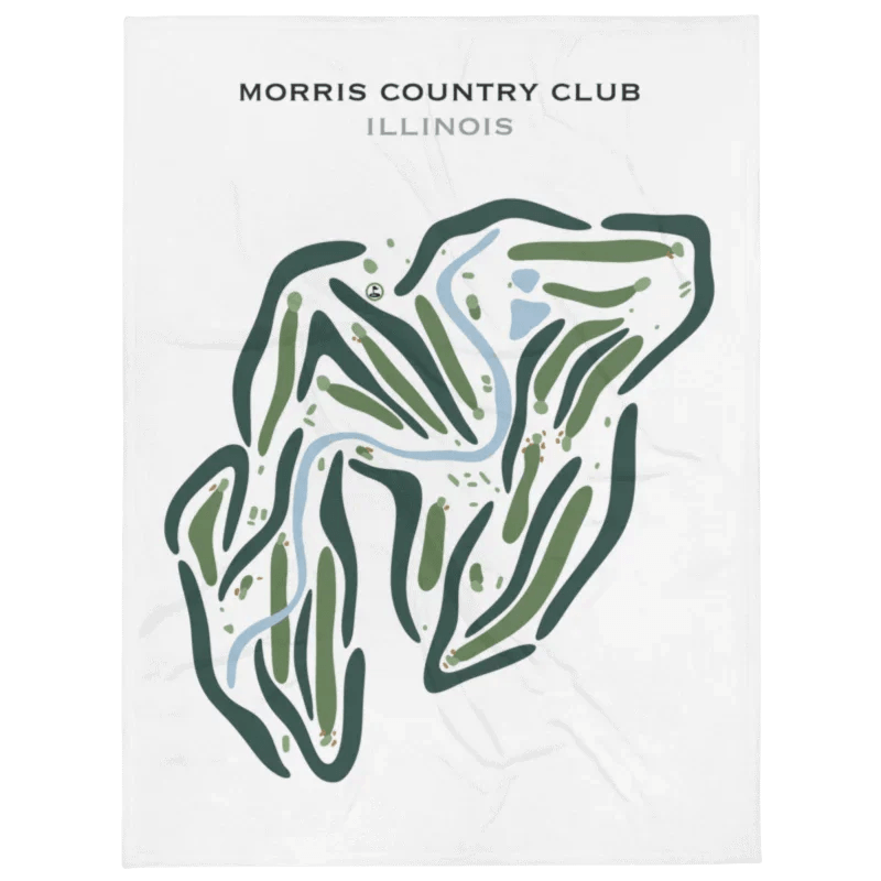 Morris Country Club, Illinois - Printed Golf Courses