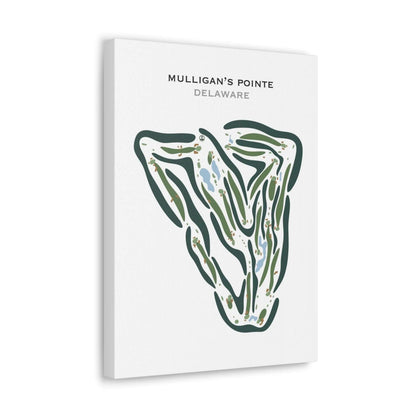 Mulligan's Pointe, Delaware - Printed Golf Courses