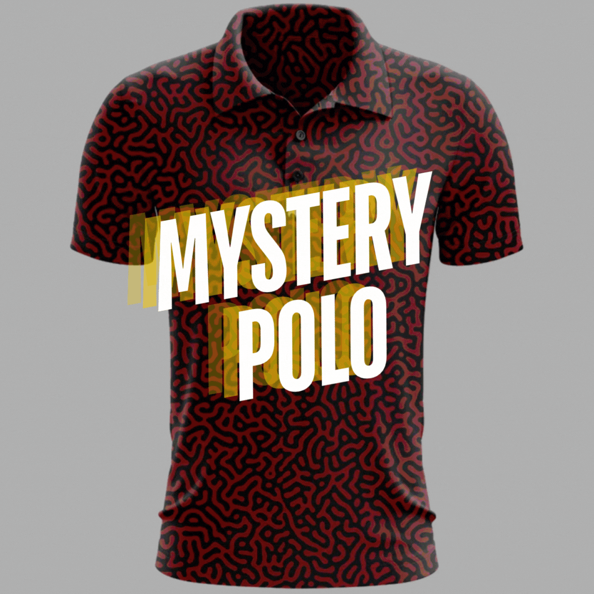 Mystery Golf Polo ” Random Fun Golf Polo