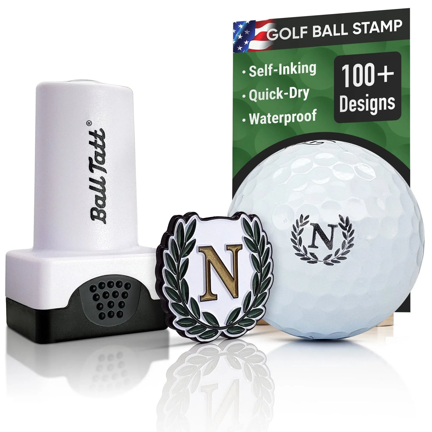 N Monogram w/ Ball Marker - GOLF LEAGUE