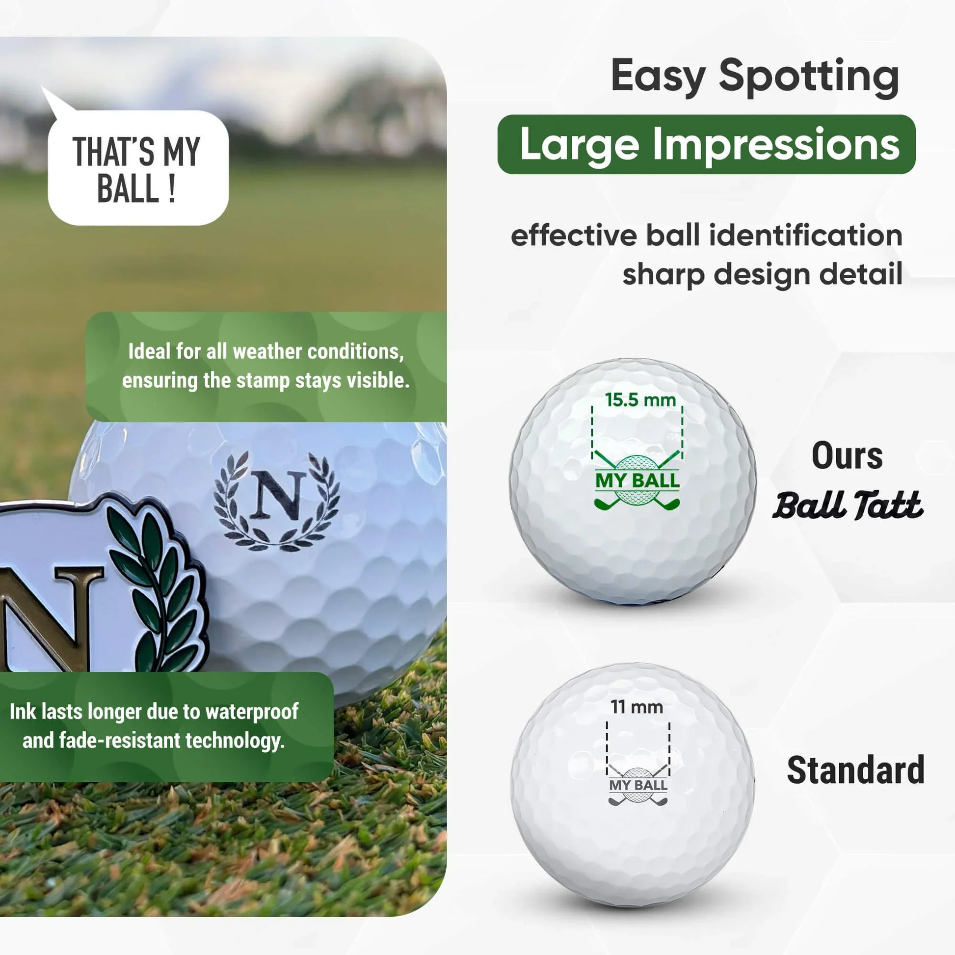 N Monogram w/ Ball Marker - GOLF LEAGUE
