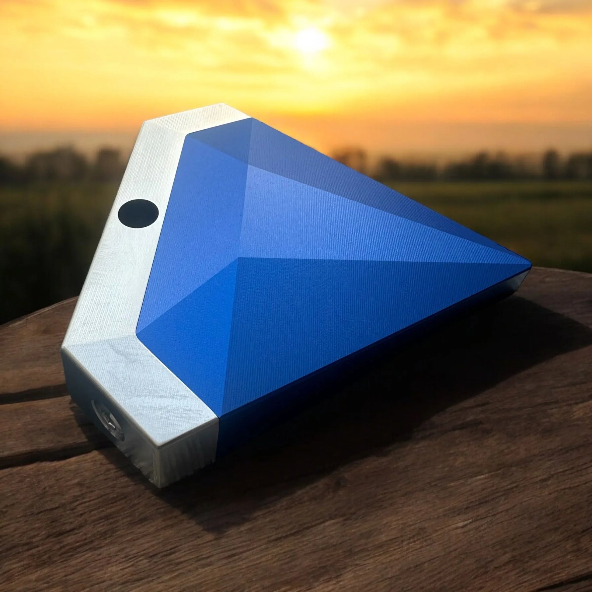 Lombardi Golf Custom Blue Diamond Left Hand Mallet Golf Putter - GOLF LEAGUE