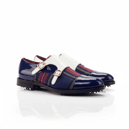 nationals-golf-shoes-men-two-buckle-plaid-766 - GOLF LEAGUE