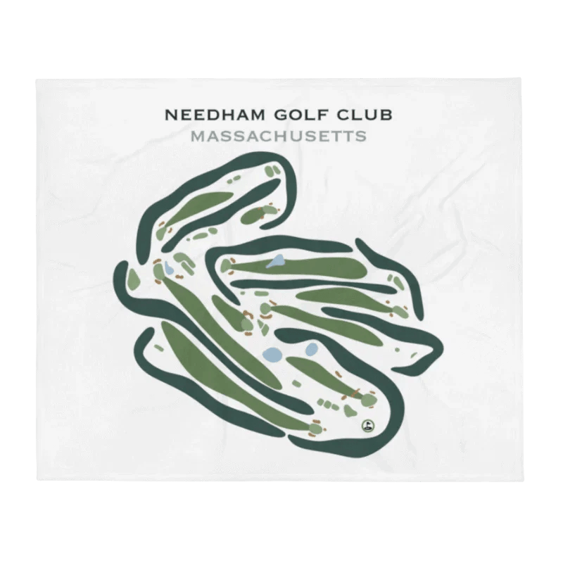 Needham Golf Course, Massachusetts - Printed Golf Courses