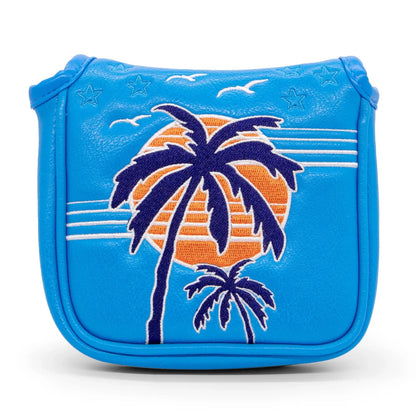 Neon Sunset Palms Headcovers