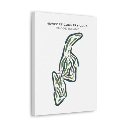Newport Country Club, Rhode Island - Printed Golf Courses