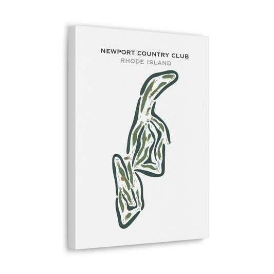 Newport Country Club, Rhode Island - Printed Golf Courses