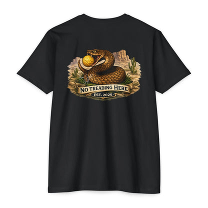 No Treading Here Golf T-Shirt — Iron Sight Golf Tribute