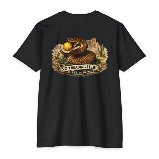 No Treading Here Golf T-Shirt — Iron Sight Golf Tribute