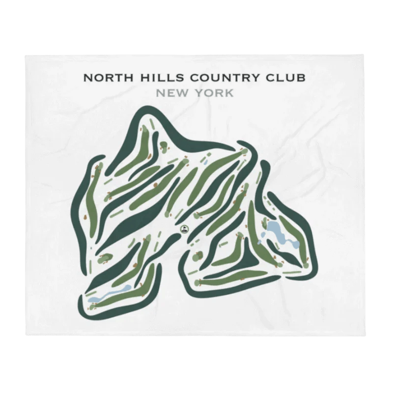 North Hills Country Club, New York - Printed Golf Courses