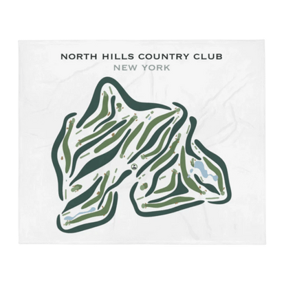 North Hills Country Club, New York - Printed Golf Courses
