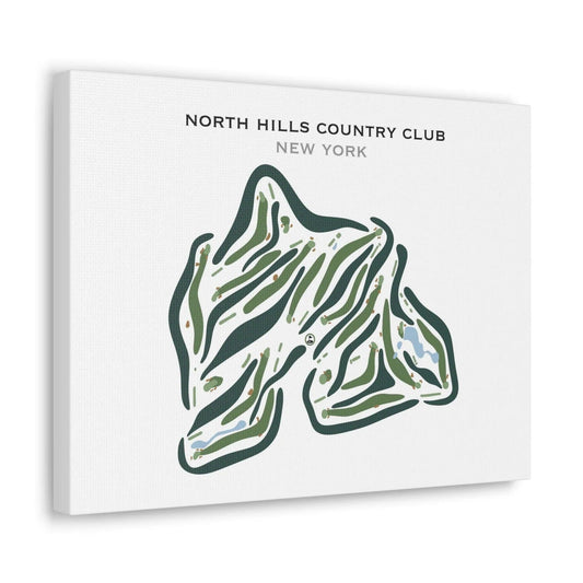 North Hills Country Club, New York - Printed Golf Courses