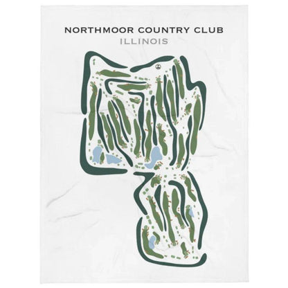 Northmoor Country Club, Illinois - Printed Golf Courses