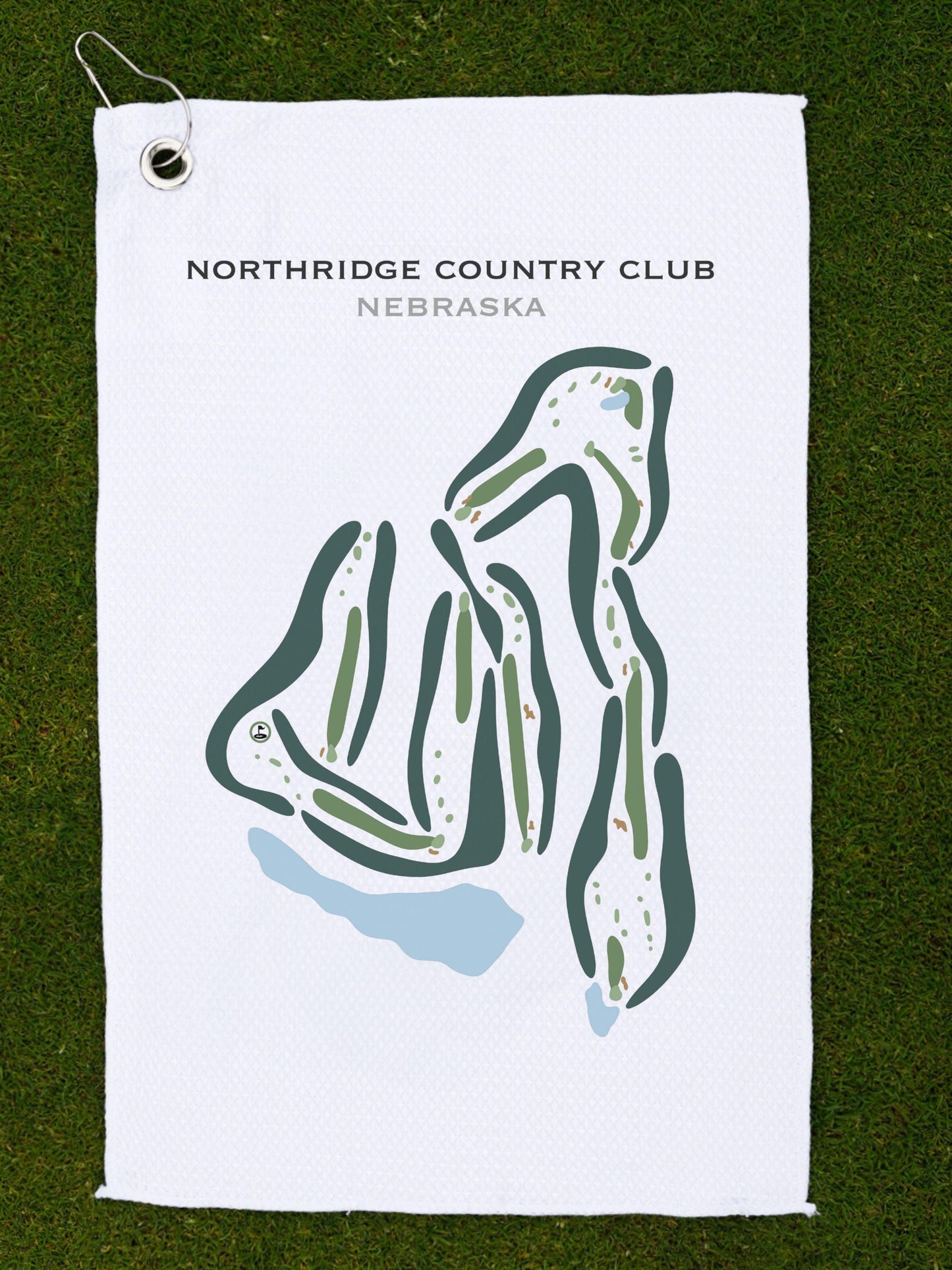 Northridge Country Club, Nebraska - Printed Golf Courses