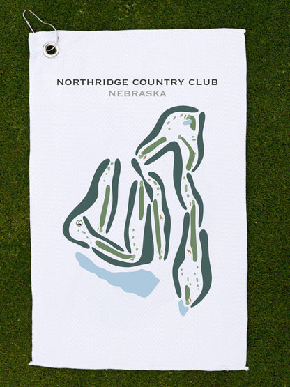 Northridge Country Club, Nebraska - Printed Golf Courses