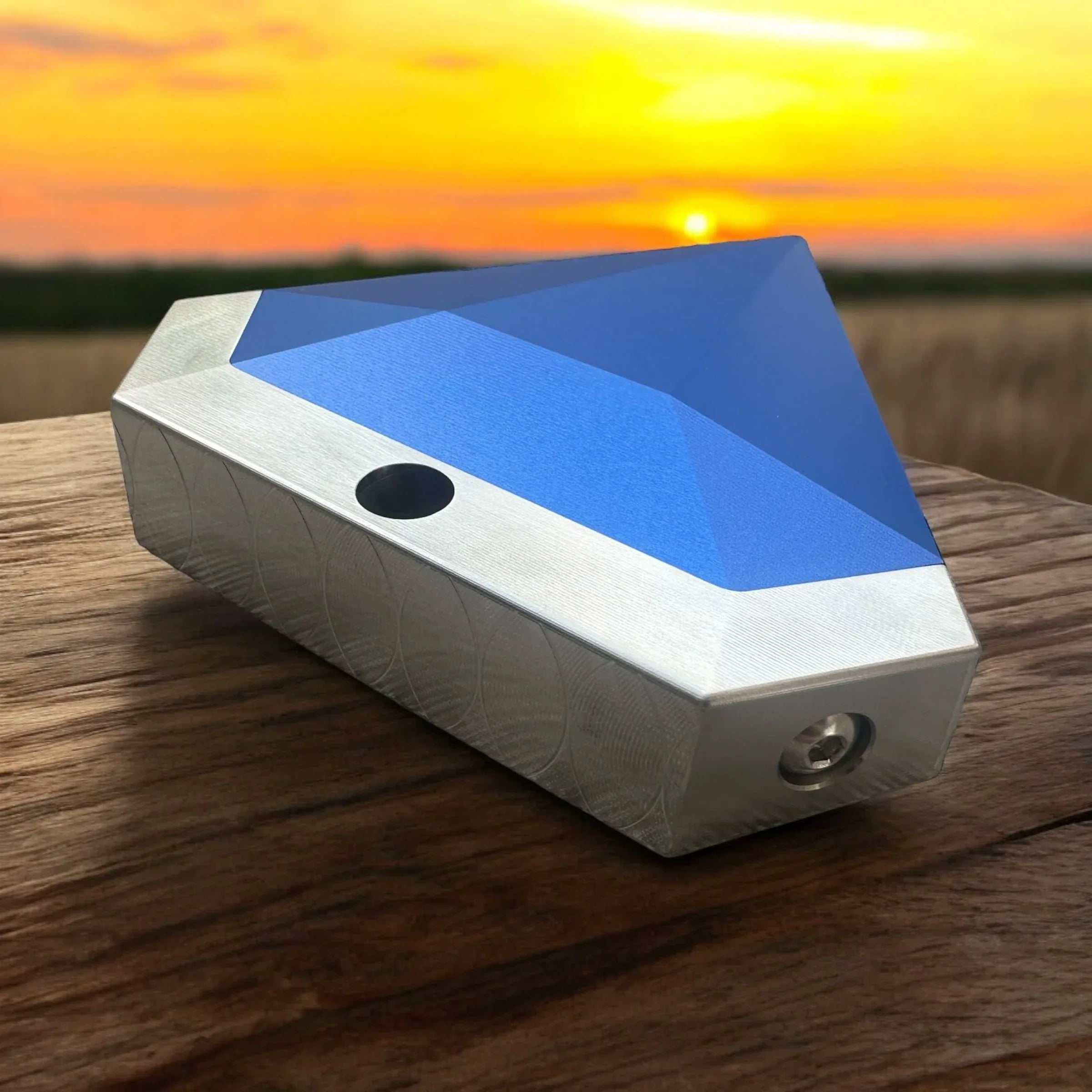 Lombardi Golf Custom Blue Diamond Left Hand Mallet Golf Putter - GOLF LEAGUE