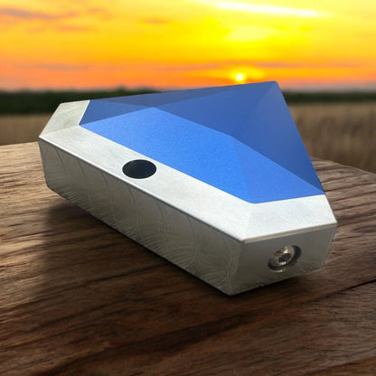 Lombardi Golf Custom Blue Diamond Left Hand Mallet Golf Putter - GOLF LEAGUE