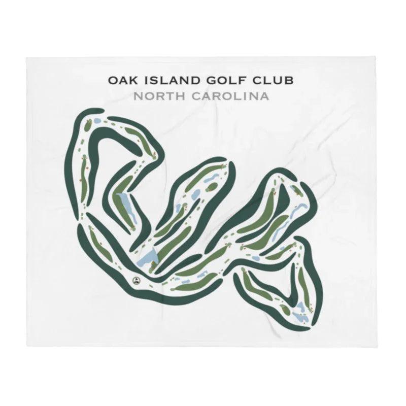 Oak Island Golf Club, North Carolina - Printed Golf Courses