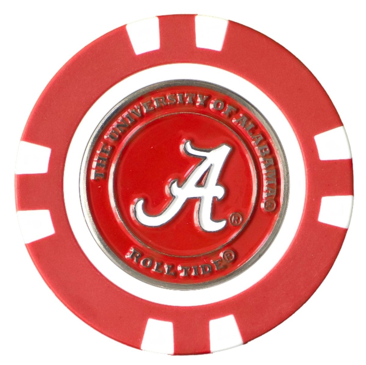 Officially Licensed Alabama Crimson Tide Poker Chip Ball Marker