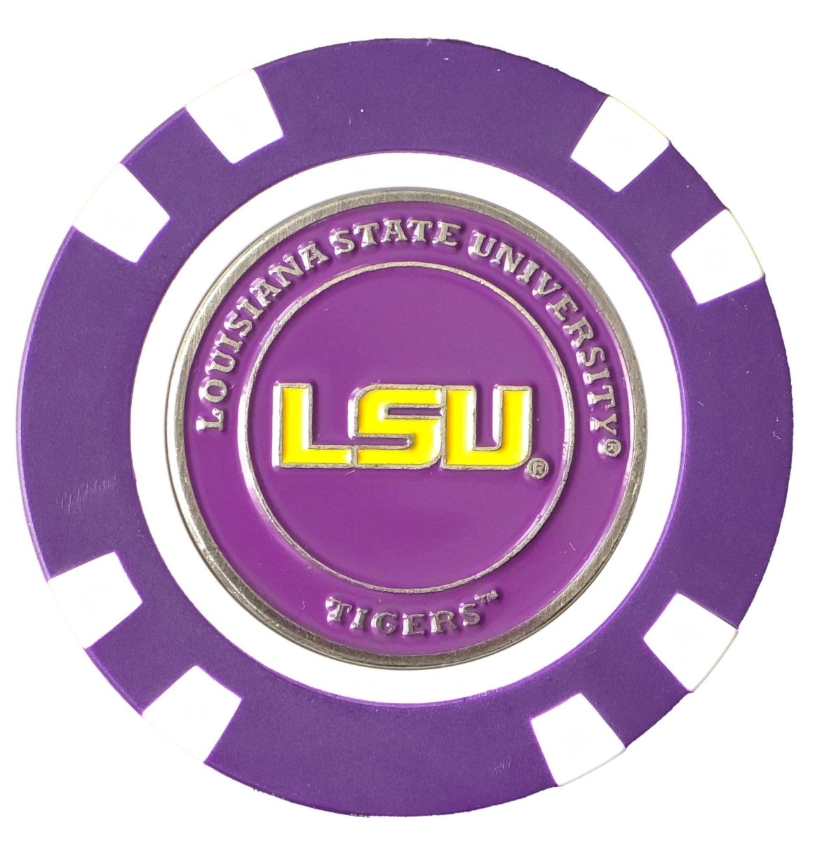 Officially Licensed LSU Tigers Poker Chip Ball Marker