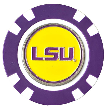 Officially Licensed LSU Tigers Poker Chip Ball Marker