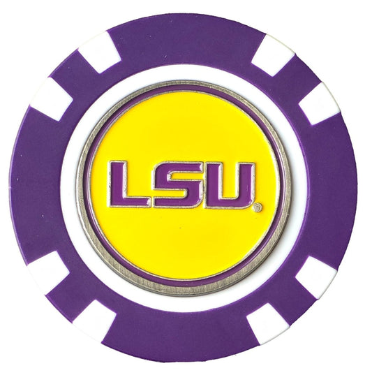 Officially Licensed LSU Tigers Poker Chip Ball Marker