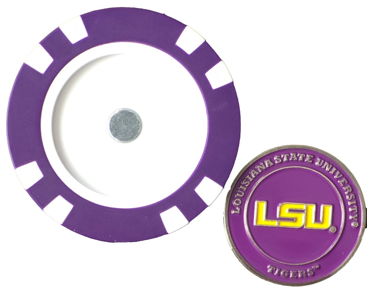 Officially Licensed LSU Tigers Poker Chip Ball Marker